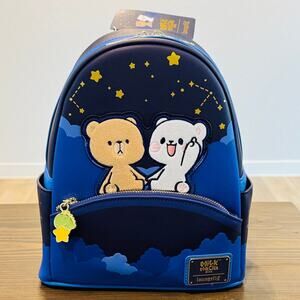 In Hand Loungefly Milk Mocha Bear Mini Backpack NWT | Exclusive Limited Edition